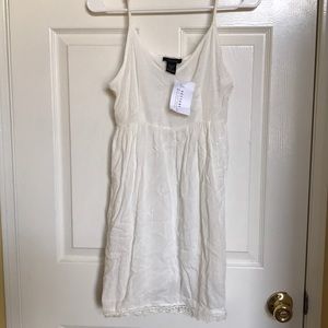 Cream Flowy Dress